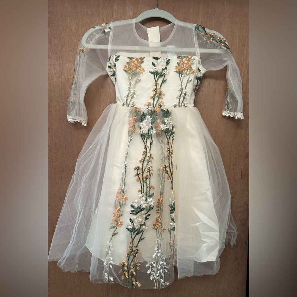 Floral Embroidered Dress
